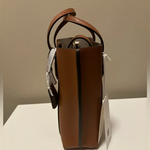 NWT Tory Burch Perry Mini N/S Crossbody Tote - Picture 5 of 8